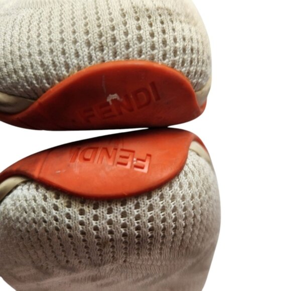 Fendi FFluid Sneakers Mid-Top High-Tech Jacquard - Picture 6 of 16